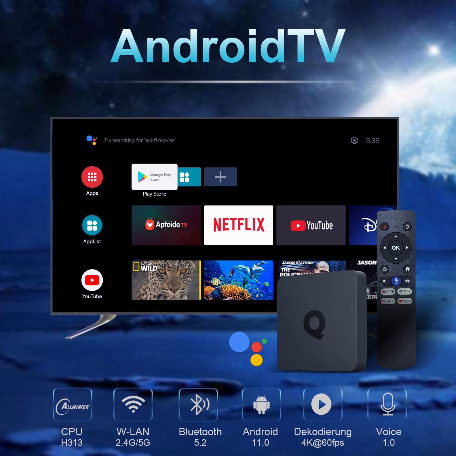 IOTWE T95Q 8K Support Android1 - Radxa Rock 5B 16Gb ulasan dan harga